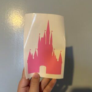 Cinderella Castle vinyl decal sticker car sticker